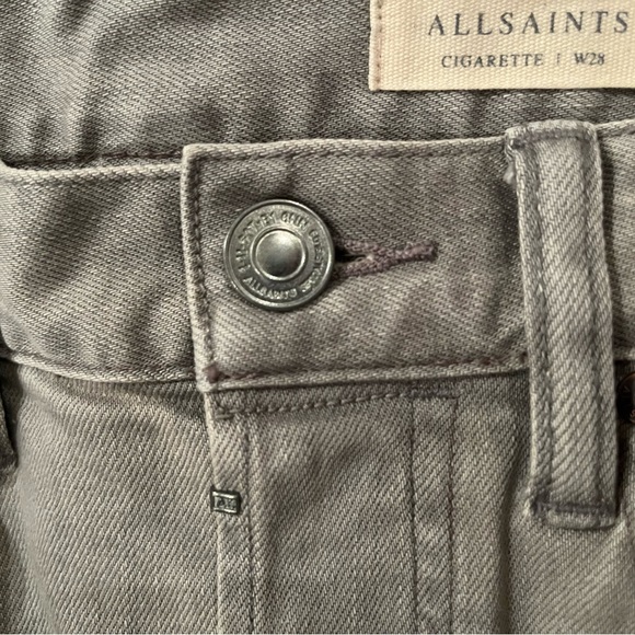 All-saints Cigarette Jeans Size 28 - Picture 5 of 7